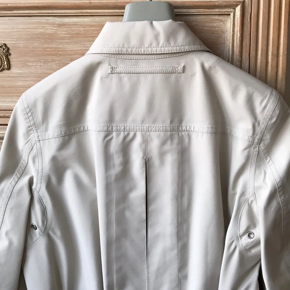 NWT VINTAGE PRADA TRENCH COAT - Picture 3 of 8